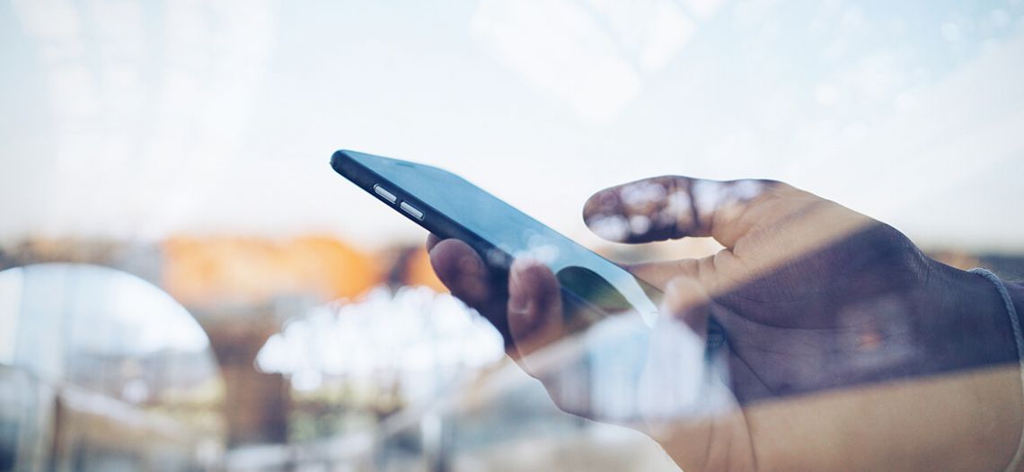 Bild eines Smartphones